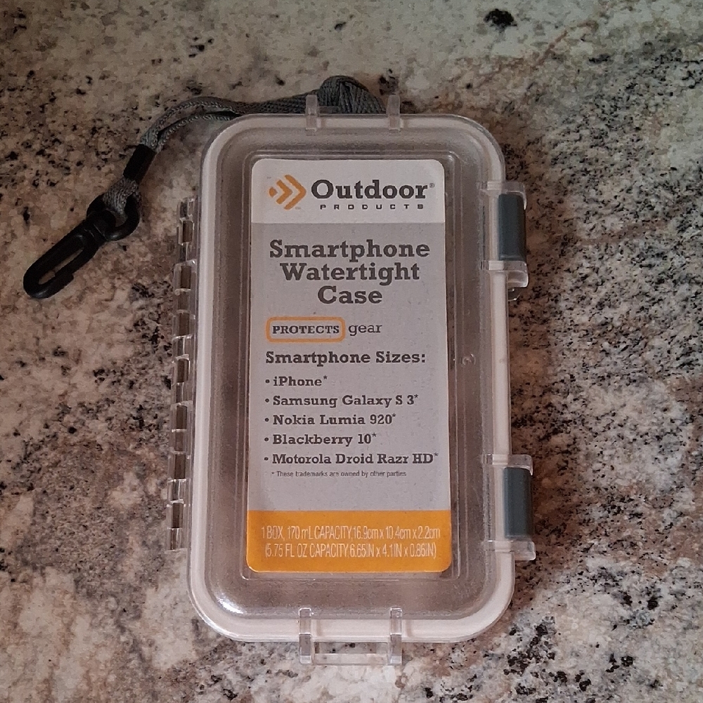 Outdoor Products Smartphone Watertight Case - Gray